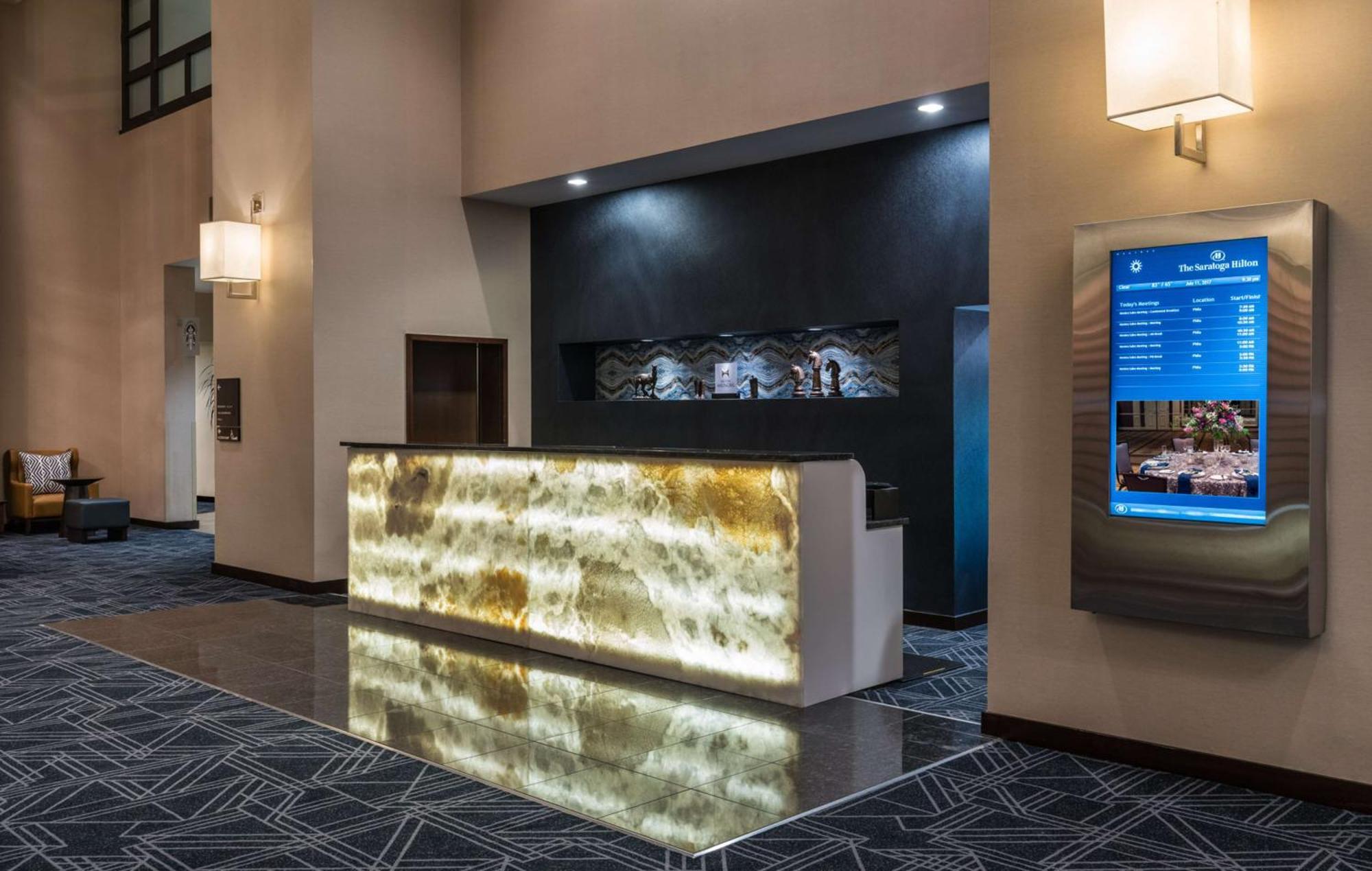 The Saratoga Hilton Hotel Saratoga Springs Ngoại thất bức ảnh