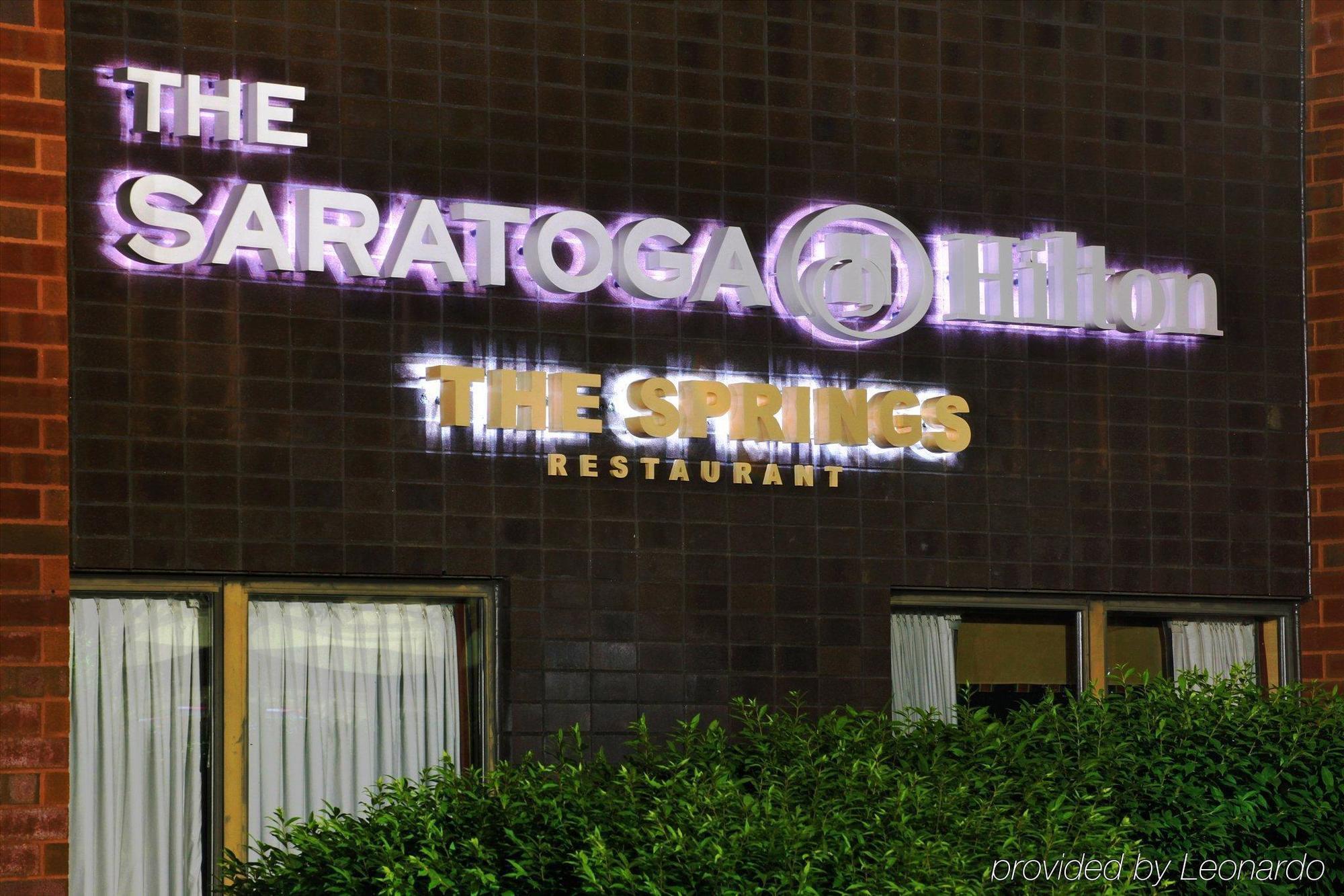 The Saratoga Hilton Hotel Saratoga Springs Ngoại thất bức ảnh